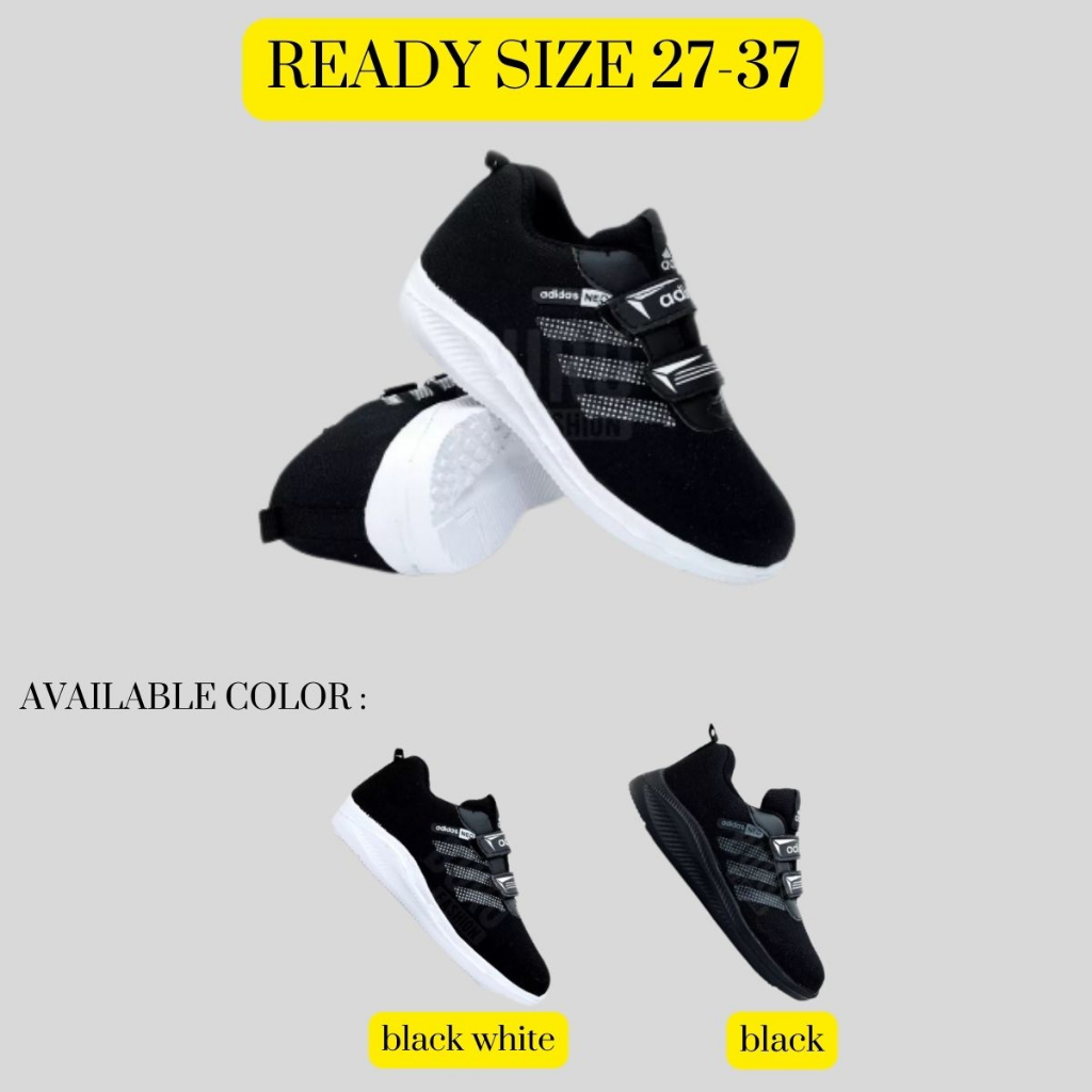 Jual SEPATU ANAK PEREMPUAN LAKI LAKI SEKOLAH SD TK PAUD UKURAN 27 - 37