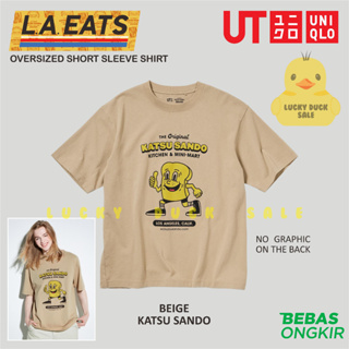 L.A. Eats UT (Oversized Short-Sleeve Graphic T-Shirt) (Katsu Sando