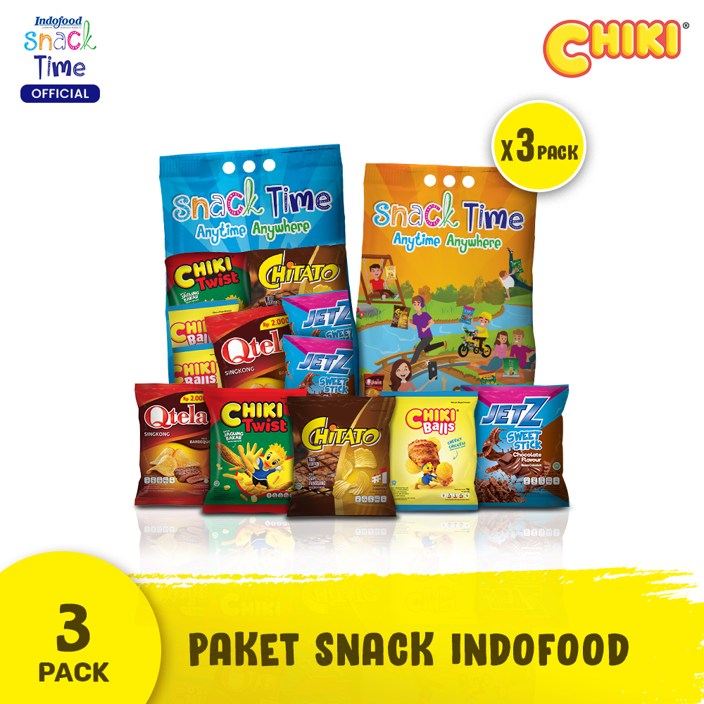 Jual Paket Snack Indofood - 3 Pack | Shopee Indonesia