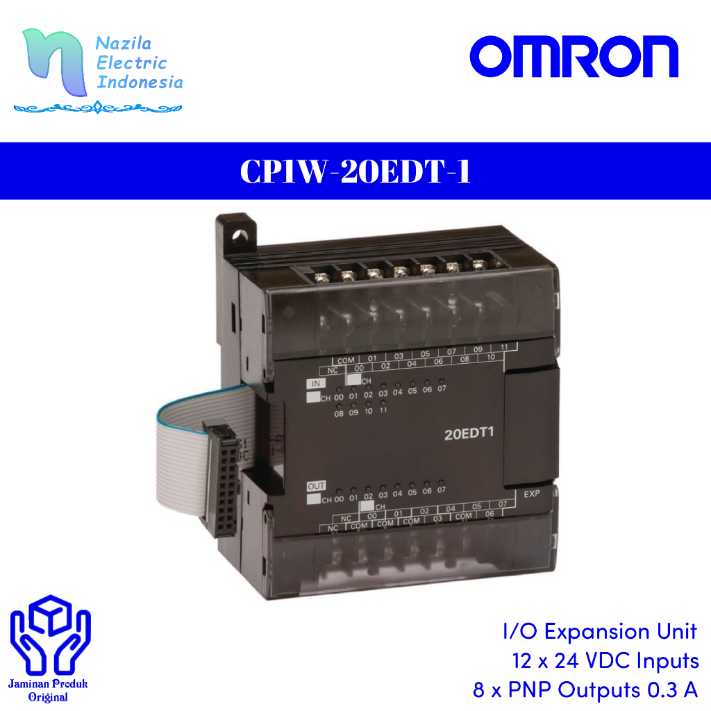 Jual Omron PLC CP1W-20EDT-1 Expansion I/O Unit CP1W20EDT1Original ...