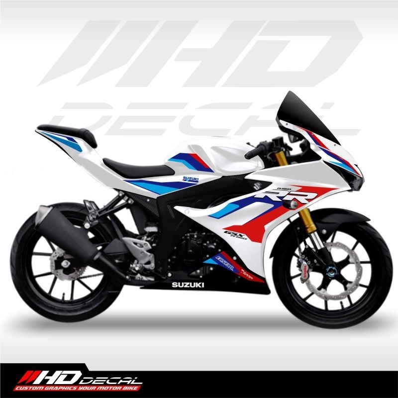 Jual Sticker Striping SUZUKI GSX-R150 livery custom BMW M1000RR basic ...