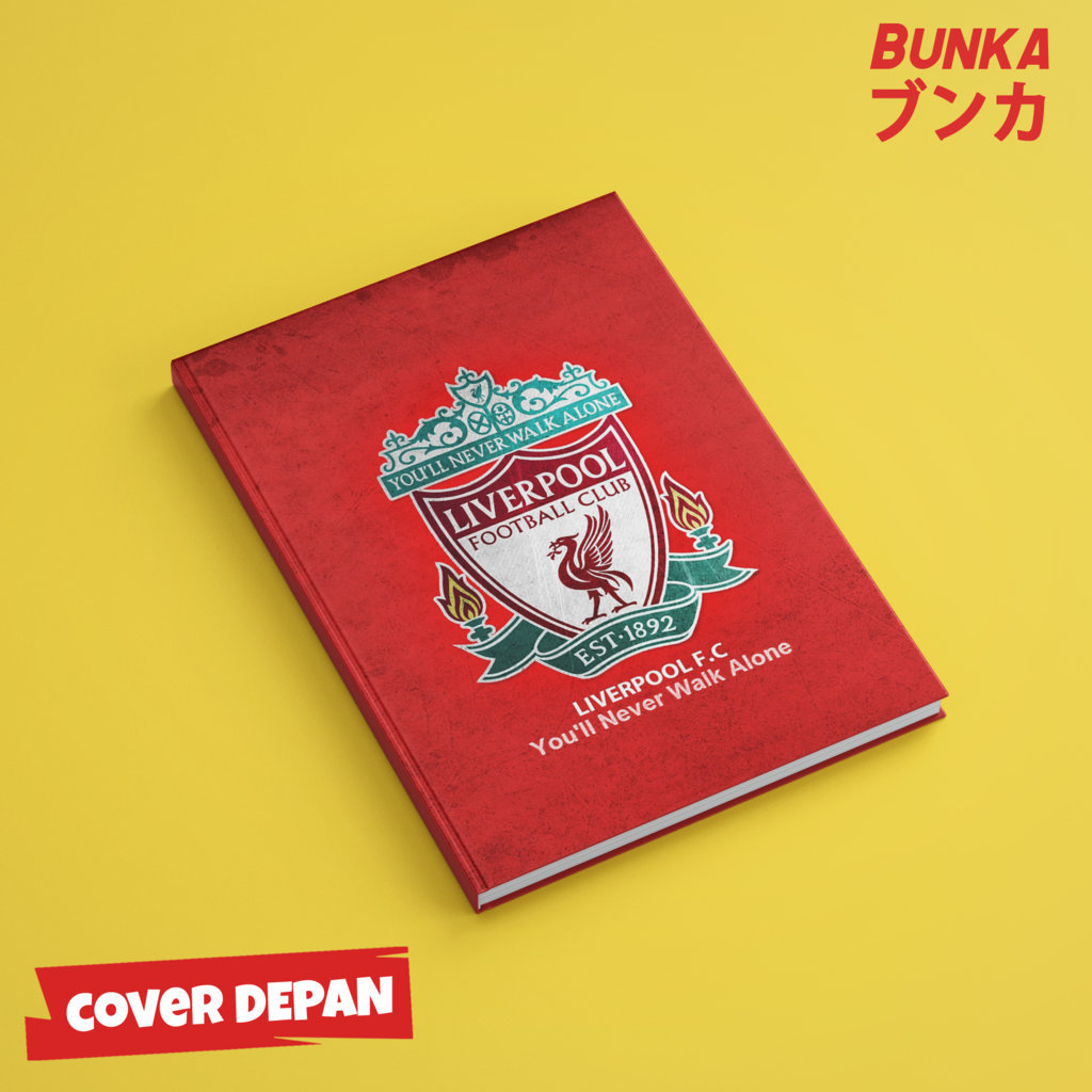 Jual Note Book Bola Club Liverpool Fans Football Hardcover A5 Buku ...