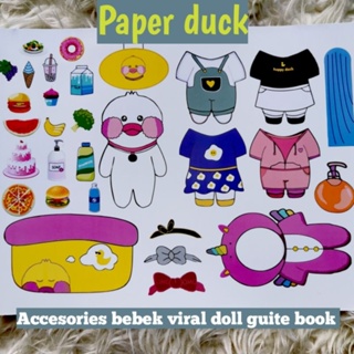 Jual Ducks Skin Care Anti Air paper duck mainan edukatif anak