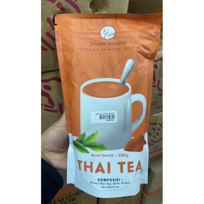 Jual bubuk minuman Thai tea 500g swan brand | Shopee Indonesia