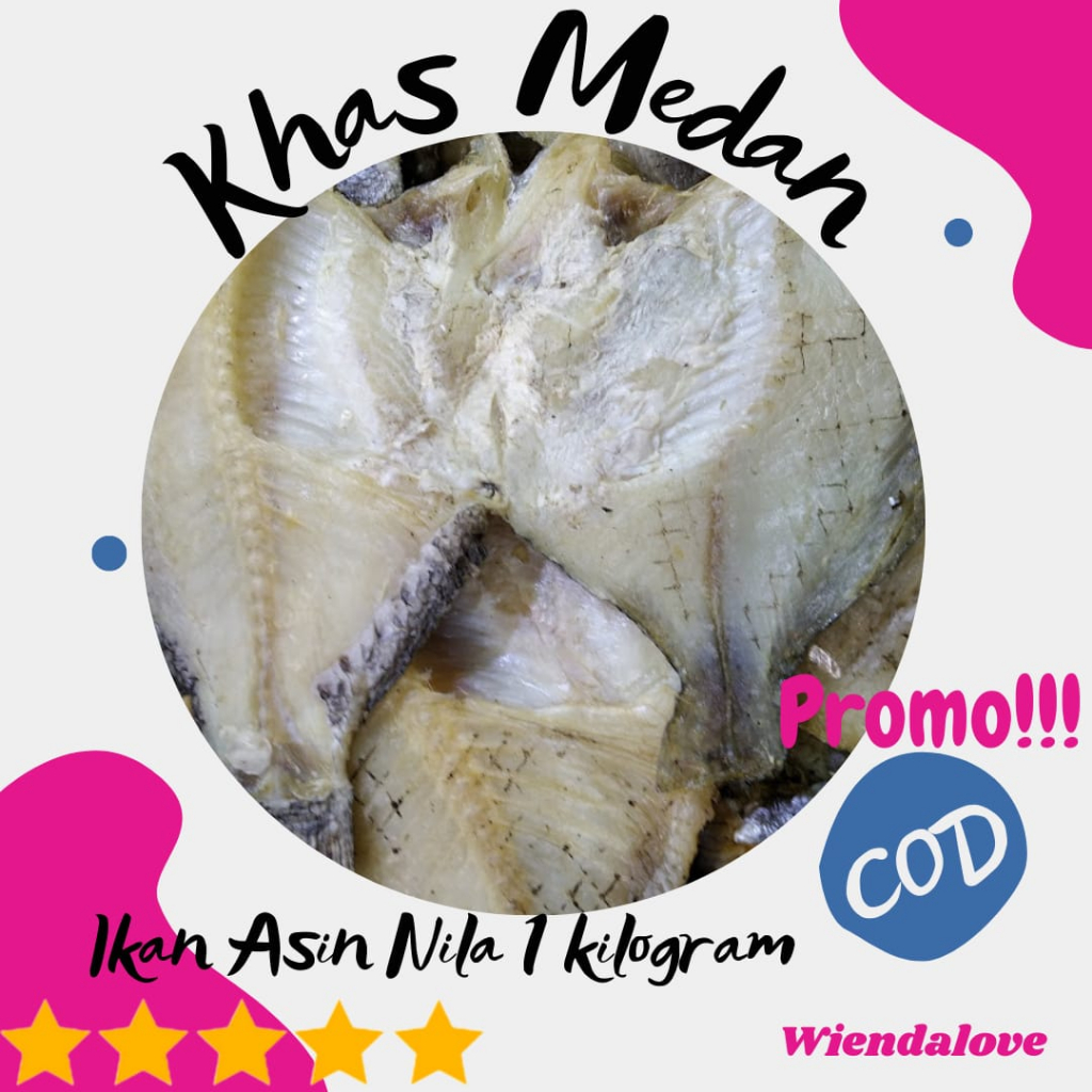Jual ikan asin nila 1 kg bisa COD by wiendalove | Shopee Indonesia