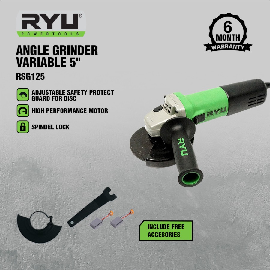 Jual GERINDA TANGAN RYU RSG 125 | Shopee Indonesia