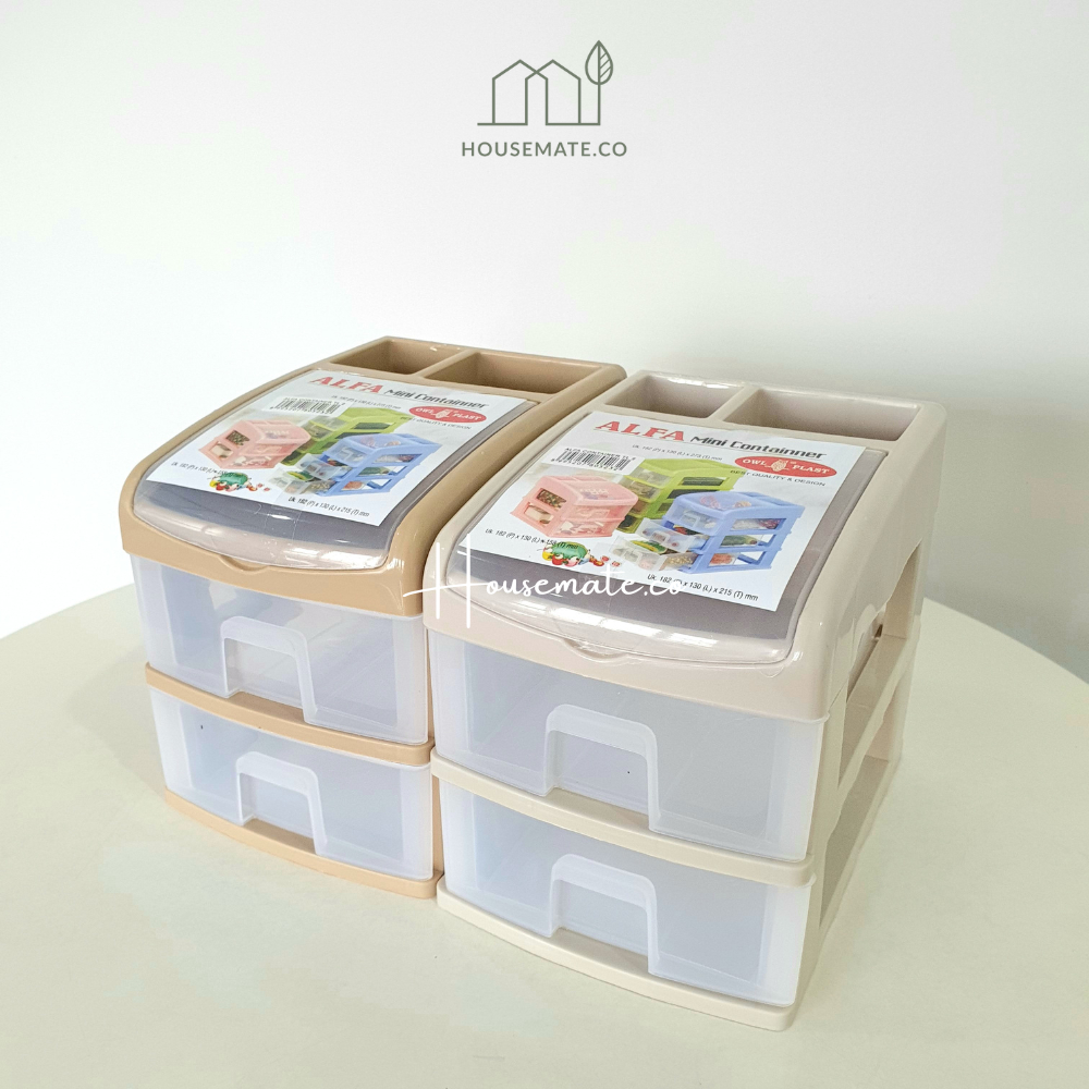 Jual Laci Susun 2 - Mini Container Serbaguna Alfa Container TL 2 ...