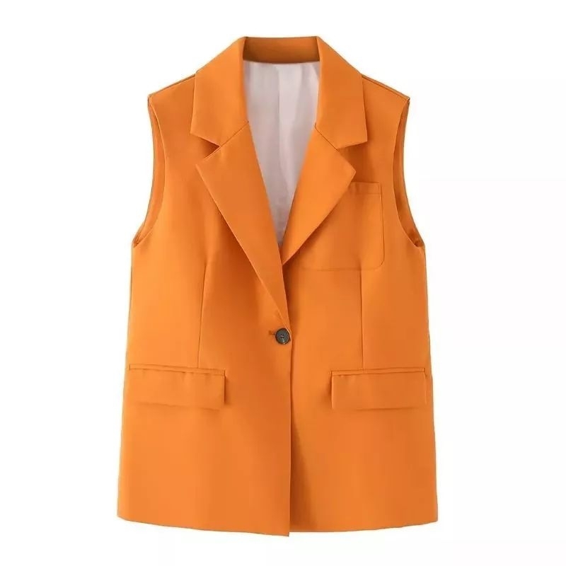 Jual Vest Rompi Wanita Stylish / Rompi Wanita / Atasan Wanita Kekinian ...