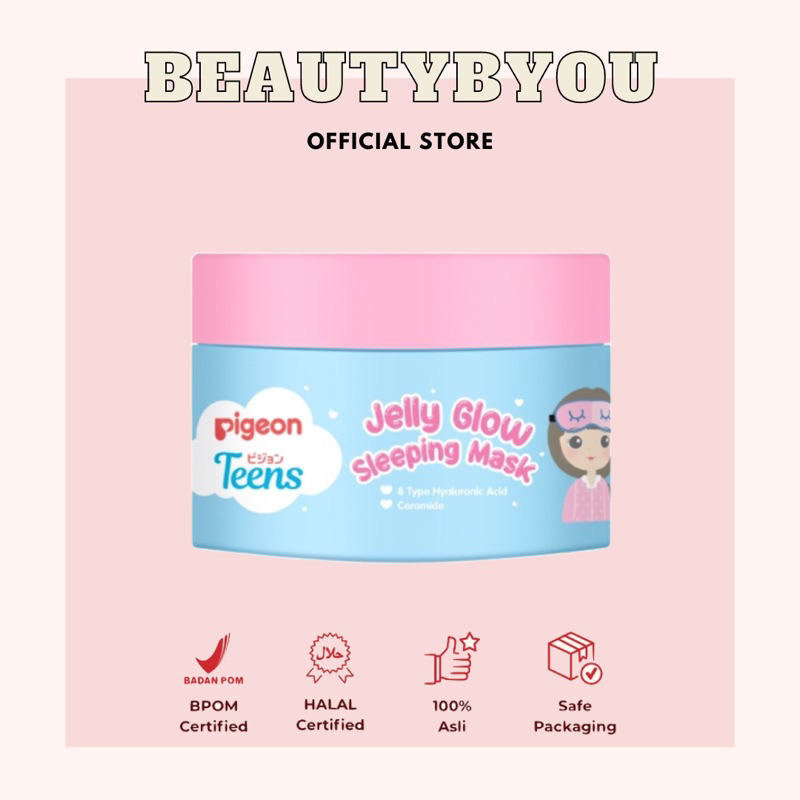 Jual Pigeon Teens Jelly Glow Sleeping Mask | Shopee Indonesia