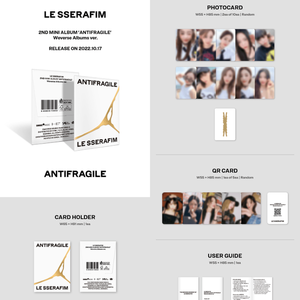 Jual [ READY STOCK SEALED ] LE SSERAFIM - 2nd Mini Album