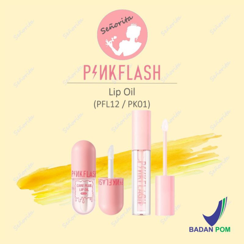 Jual PINKFLASH Natural Lip Oil Lip Balm Lip Gloss Moisturize Repair ...