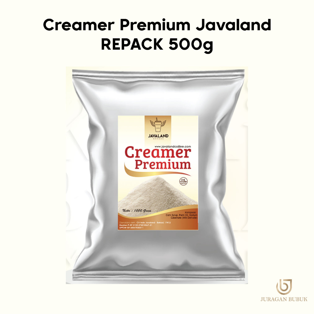 Jual Creamer Bubuk Reguler 500g Javaland Kemasan Repack Shopee Indonesia 6190