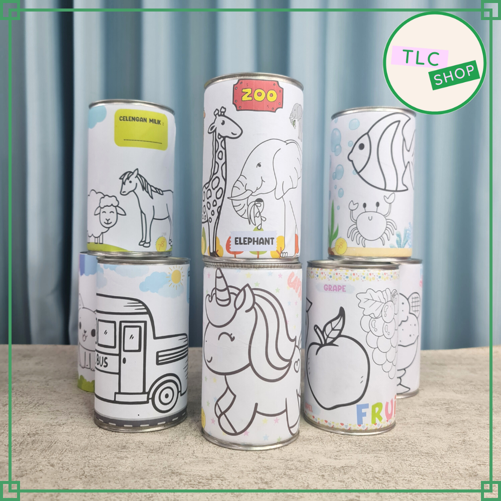 Jual Souvenir Ulang Tahun Anak Celengan Lukis / Celengan Lukis