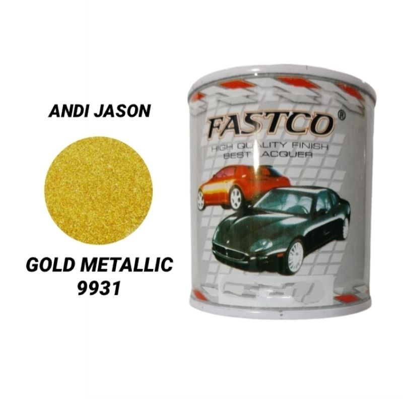 Jual CAT FASTCO DUCO 250GR NO 9931 BRILLIANT GOLD METALLIC CAT MOBIL ...