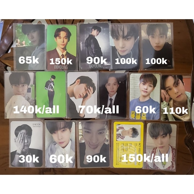 Jual PC PHOTOCARD DOYOUNG TAEYONG NCT STICKER UNIVERSE Shopee Indonesia