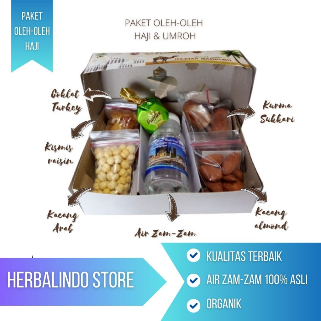 Jual Paket Oleh-Oleh Haji & Umroh/ Gift Haji/ Hampers Haji/ Cemilan ...