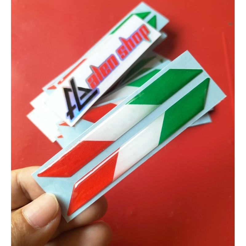 Jual Stiker Timbul Emblem Bendera Italy Shopee Indonesia