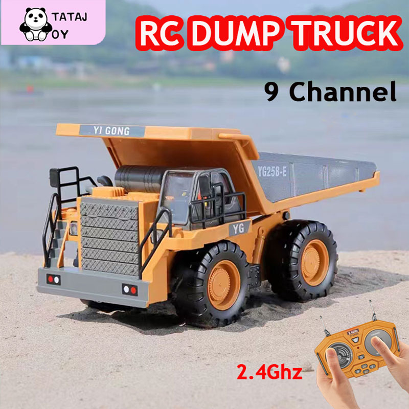 Jual Tatajoy Truk Dumper Remote Control Mainan 9 Channel Dumper Pemuat