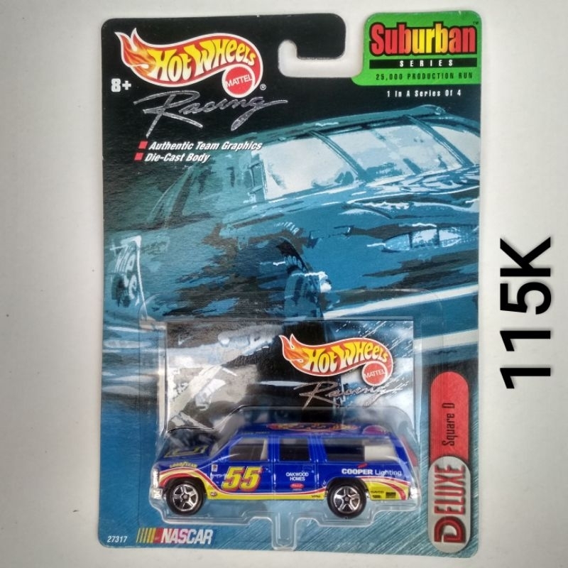 Jual Hot Wheels Racing Chevy Suburban Series Deluxe Square D | Shopee ...