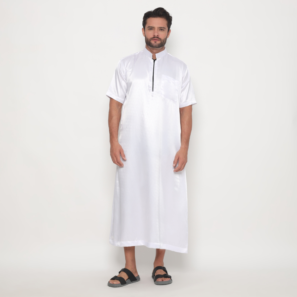 Jual SHOHIB GAMIS PRIA LENGAN PENDEK RIYADH | Shopee Indonesia