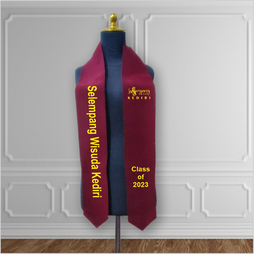 Jual Selempang Wisuda Leher Tanpa Pita (Horizontal) | Shopee Indonesia