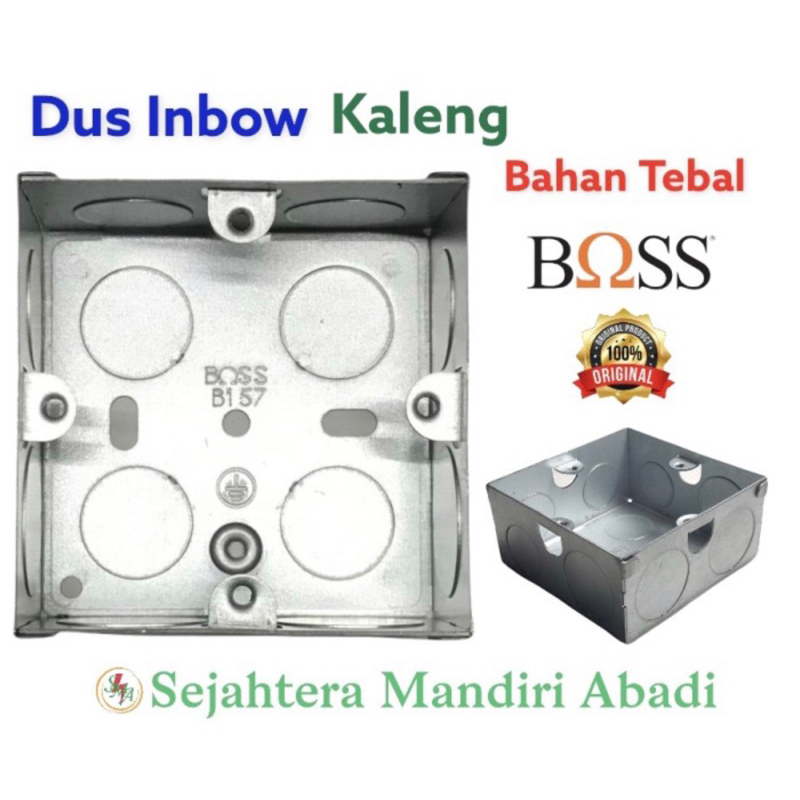 Jual Dus Inbow Dus Kaleng Boss Tanam Besi Seng Kotak | Shopee Indonesia