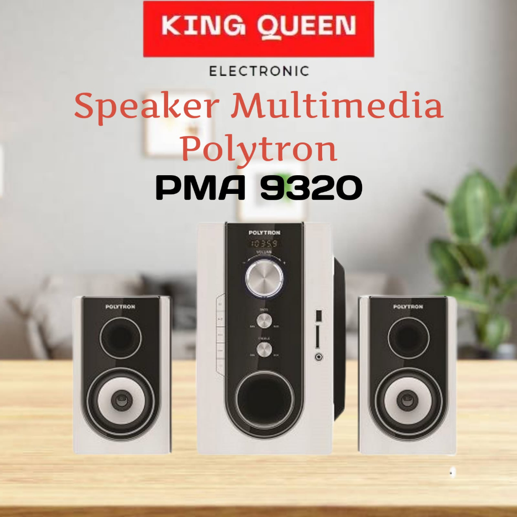 Jual Multimedia Speaker Polytron PMA 9320 ( FM Radio + Bluetooth 5.0 ...