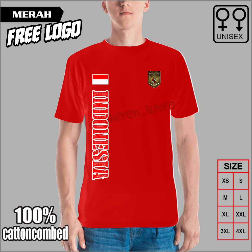 T-shirt Garuda Indonesia Logo - Classique Compagnie Aérienne, Coton, Neuf Sans étiquette, Unisexe
