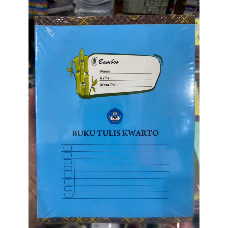 Jual Buku Tulis Bamboo Buku Tulis Kwarto Lembar Pcs Pack