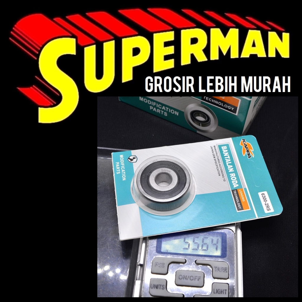Jual LAKER 6300 KAPPA pres merk random bearing laher bering bantalan ...