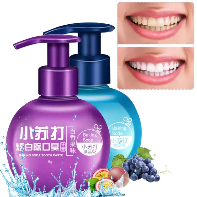 Jual PASTA GIGI / ODOL BAKING SODA PERONTOK KARANG GIGI KUNING PEMUTIH