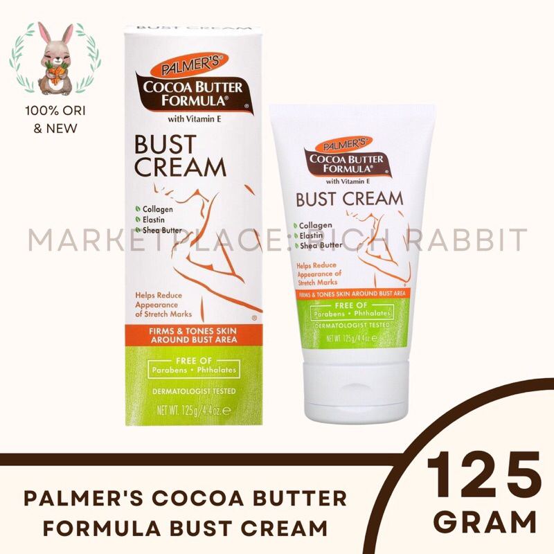 Jual Palmer's Cocoa Butter Formula Massage Bust Cream Stretch Marks