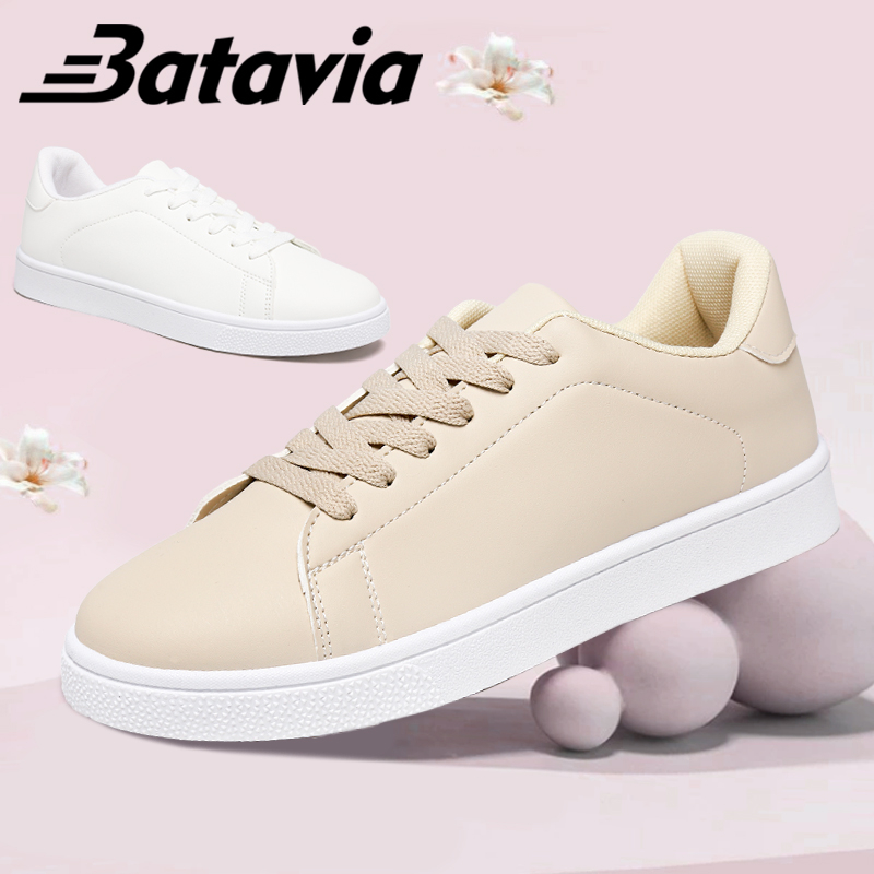 Jual Batavia White Wanita Sepatu Sepatu Sneakers Wanita Sport Shoes J Shopee Indonesia