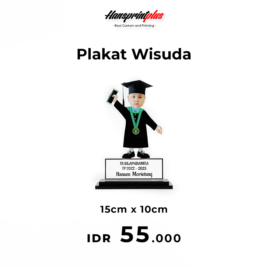 Jual Plakat Wisuda Custom Hadiah Wisuda Shopee Indonesia