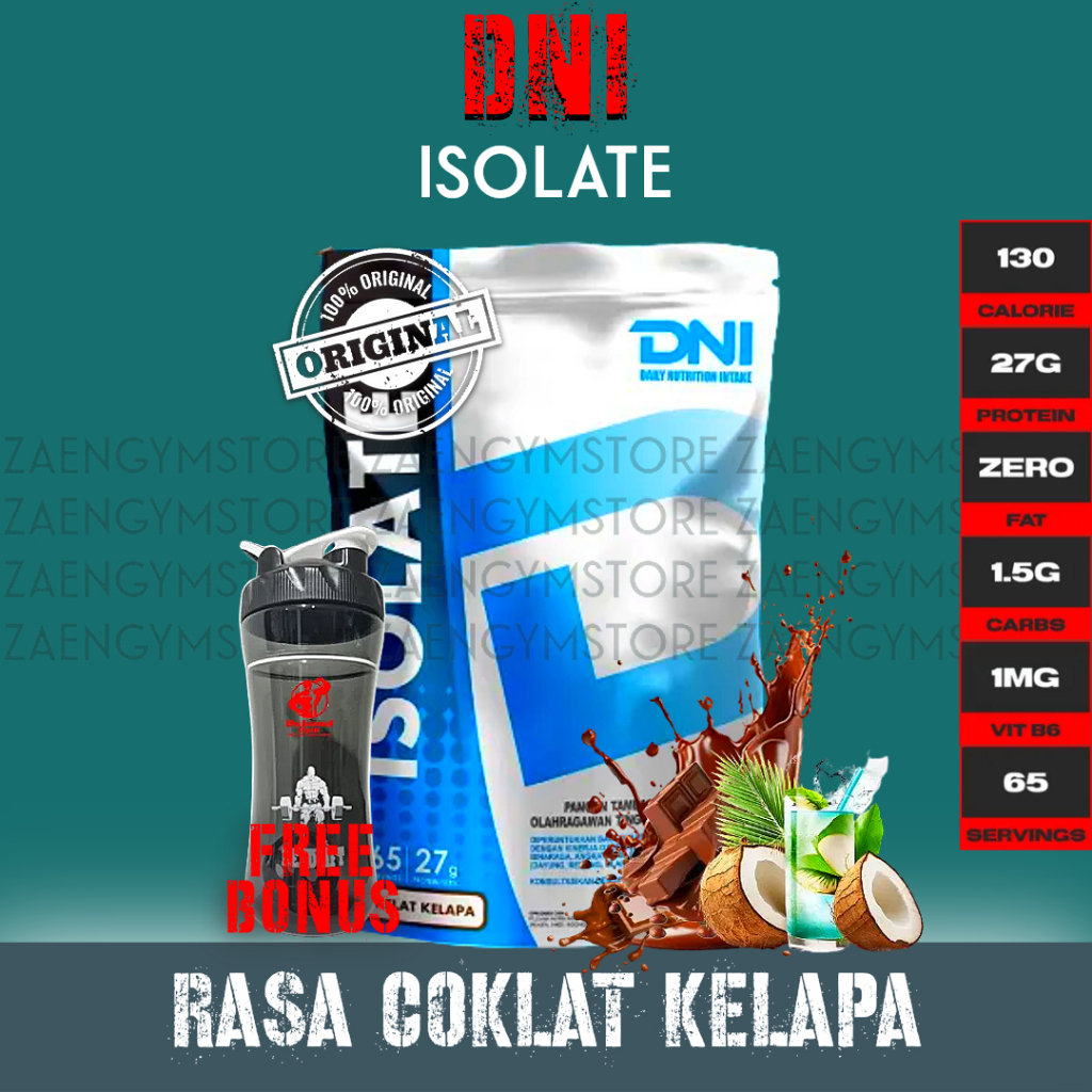 Jual Dni Whey Protein Isolate Lbs Bpom Halal Shopee Indonesia