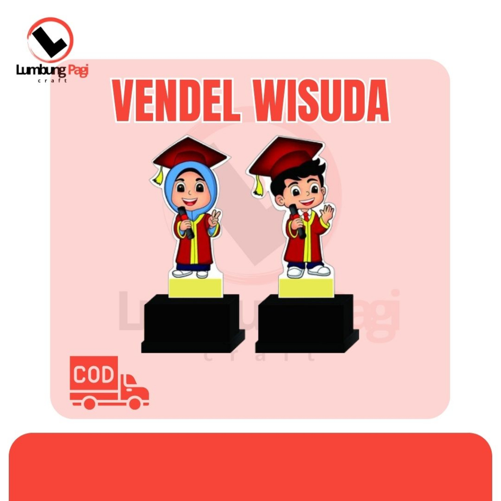 Jual Vendel Akrilik Wisuda Murah Plakat Akrilik Wisuda Plakat Wisuda