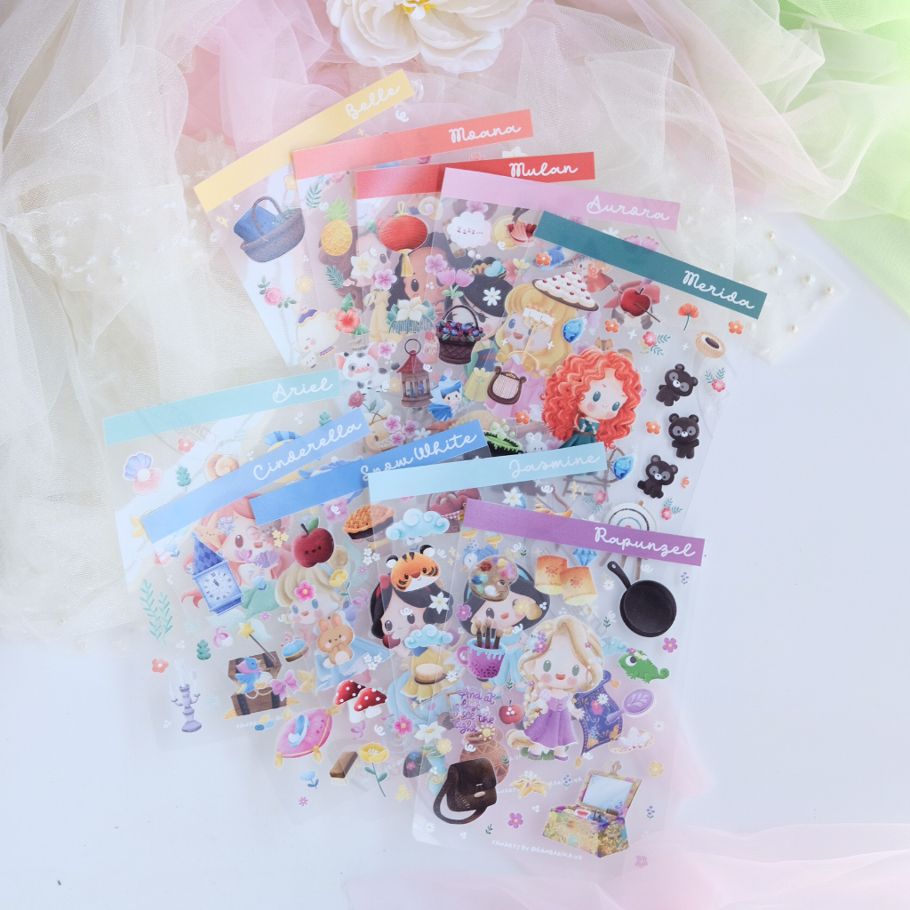 Jual princess sticker | Shopee Indonesia