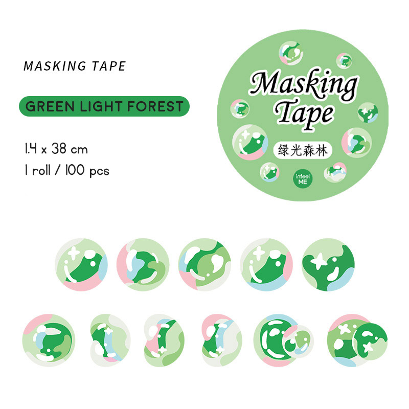 Jual Bubble Dream Series Roll Stickers / Roll Deco Sticker / Stiker ...