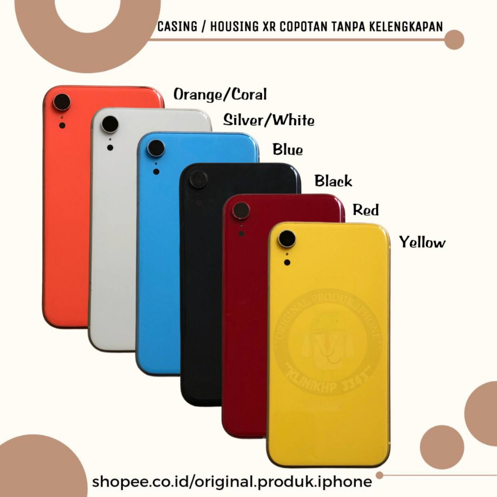 Jual Casing Back Housing Xr Cabutan Bekas Original Shopee Indonesia