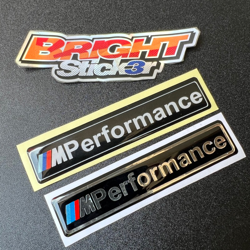 Jual Sticker Stiker Emblem BMW M Performance Timbul | Shopee Indonesia