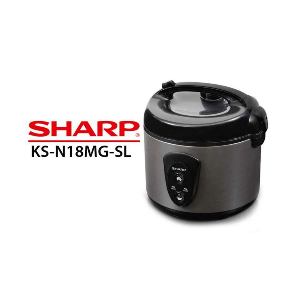 Jual Sharp Rice Cooker KS-N18MG RD/SL 1,8 Liter | Shopee Indonesia