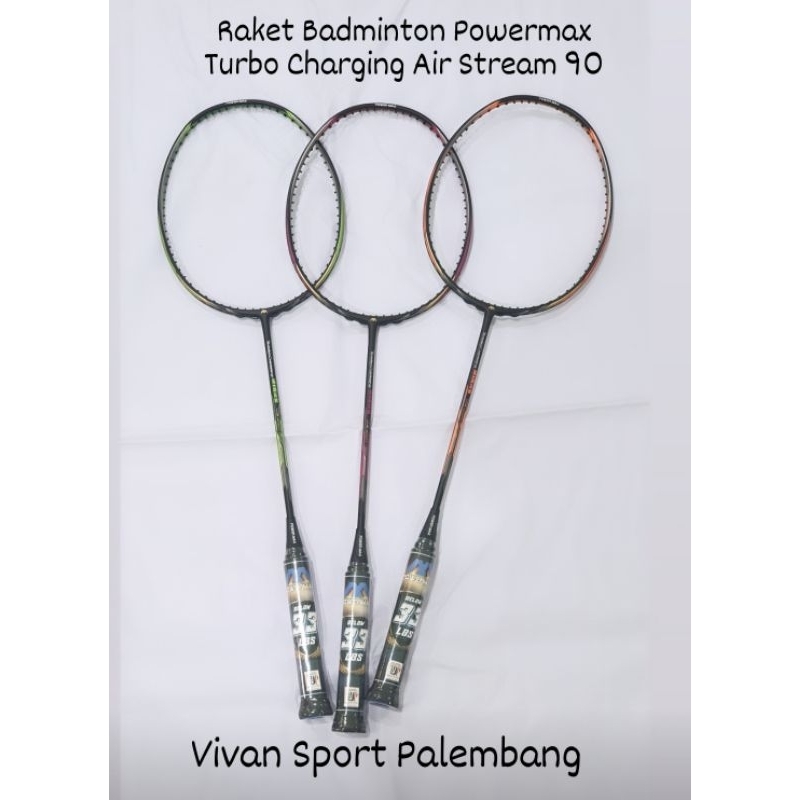 Jual Raket Badminton Powermax Turbo Charging Air Stream 90 | Shopee
