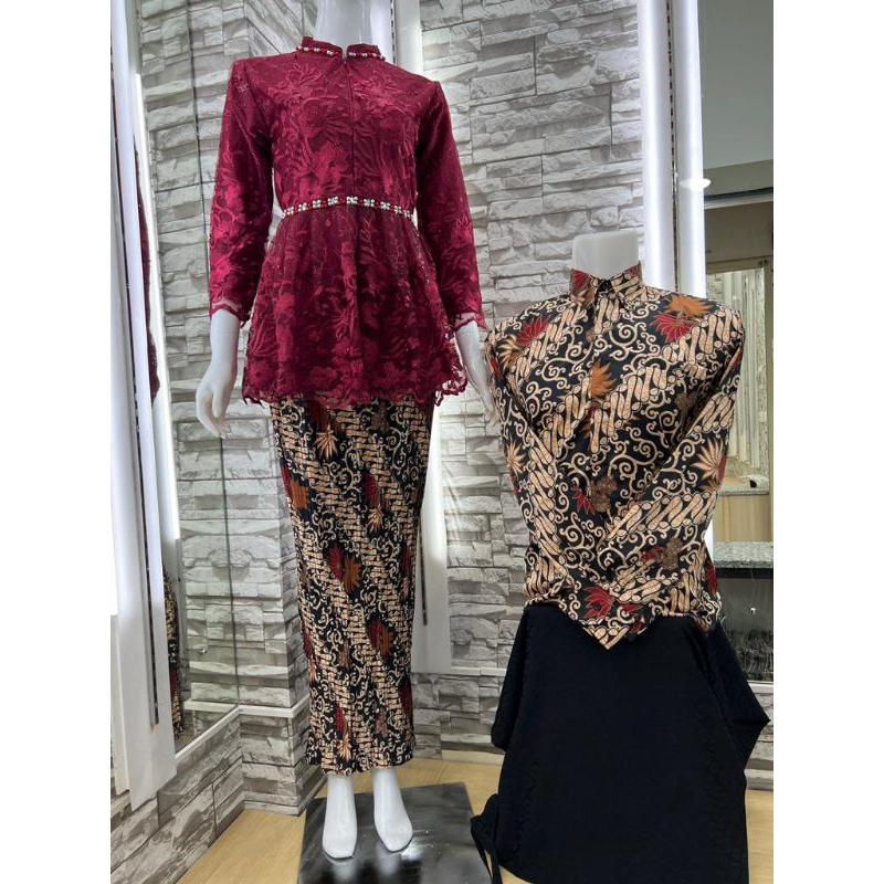 Jual TUNIK CANTIKA // TUNIK KARTINI // KEBAYA COUPLE // BATIK PRIA ...
