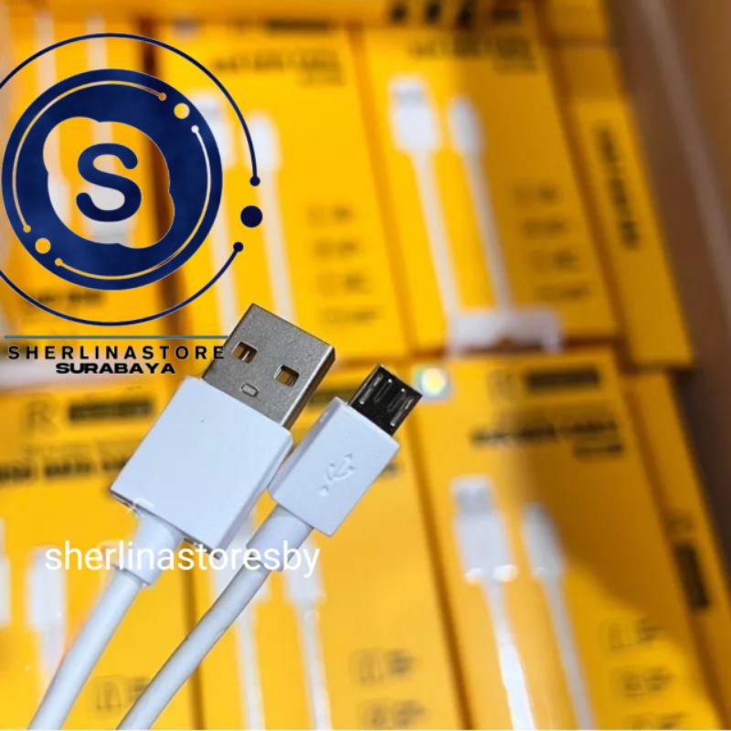 Jual Cable Kabel data Realme Ori micro usb 2A Usb Data Cable Realme 5 2 ...