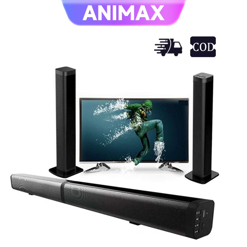 Jual Animax TV Speaker Soundbar Creative Subwoofer Portabel/Speaker Bluetooth yang Dapat Dilepa