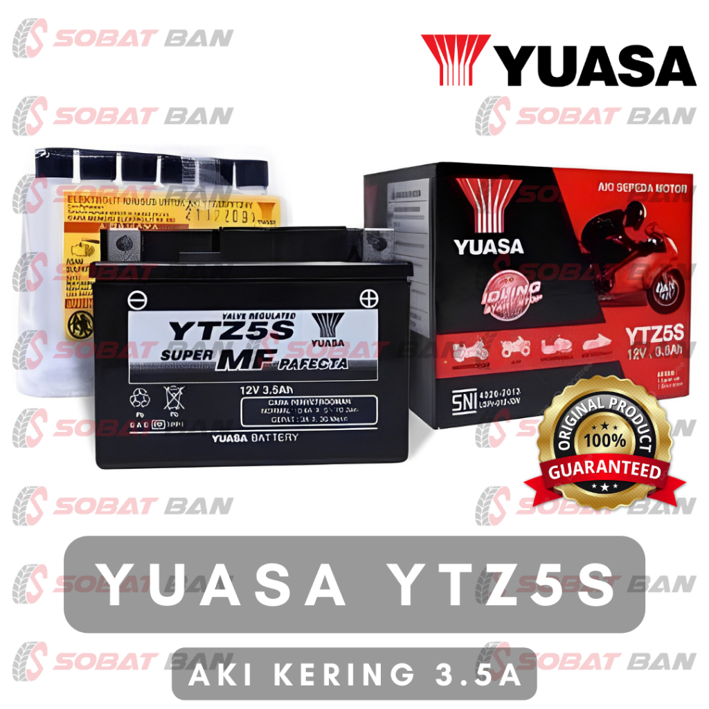 Jual AKI YUASA YTZ5S MOTOR Vario 110, Mio Soul GT, Beat, Vixion YUASA