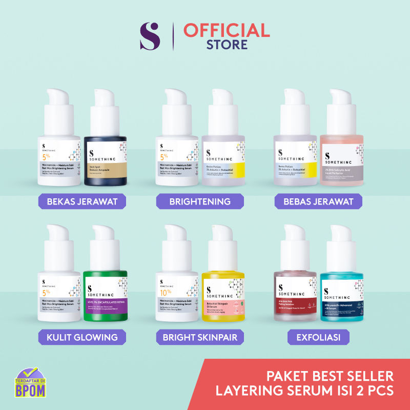 Jual Somethinc 2 Pcs Paket Best Seller Layering Serum Shopee Indonesia