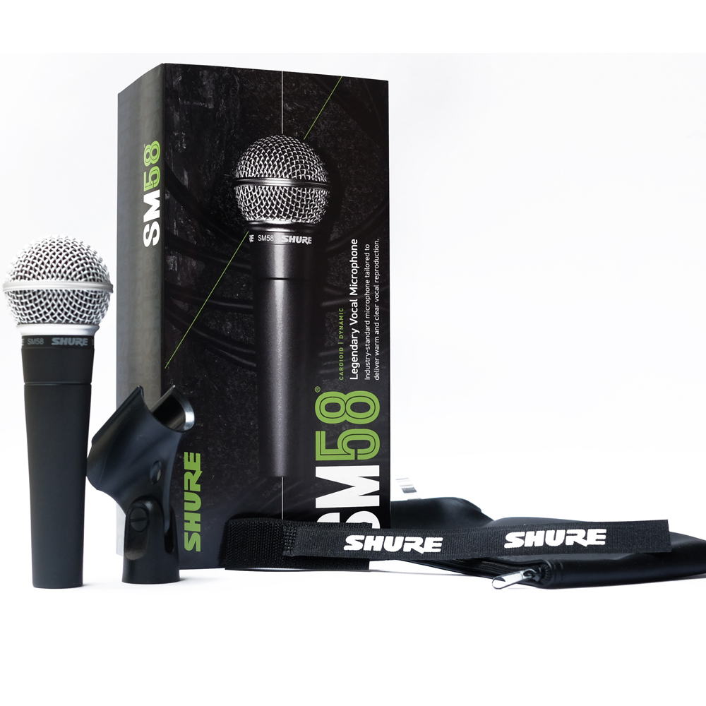 Jual Microphone SHURE SM58LC ( Less Cable ) Vocal Dynamic Cardioid ...