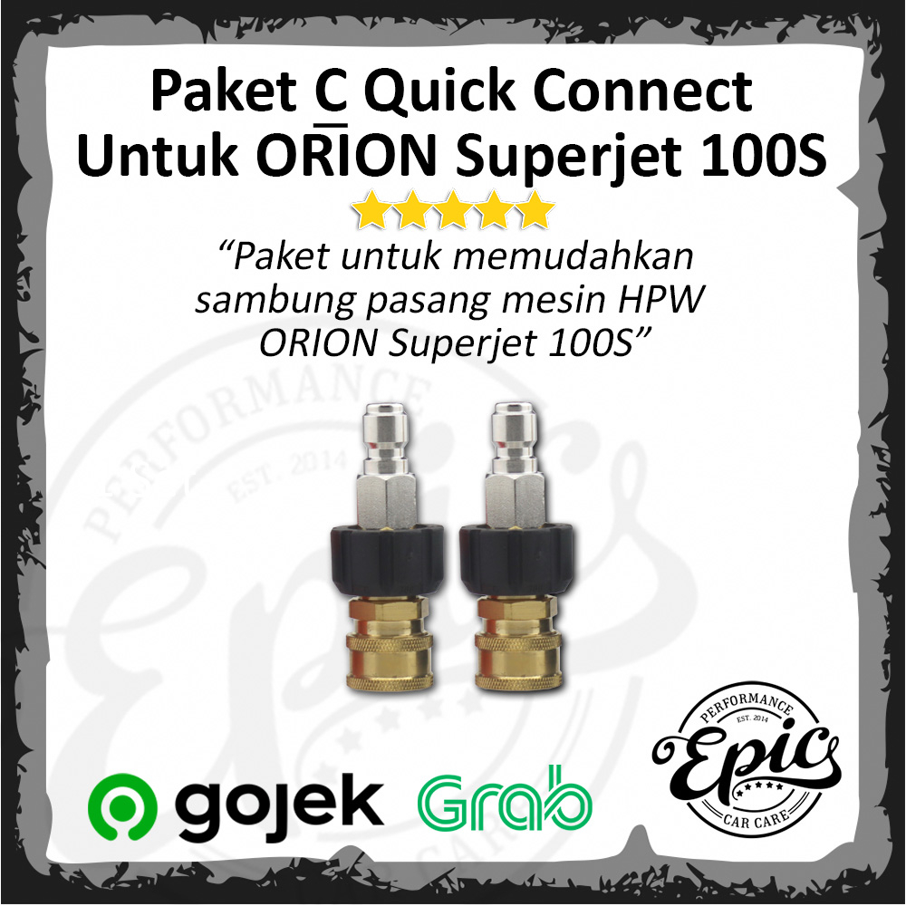 Jual Paket C Quick Connect Orion Superjet S Shopee Indonesia