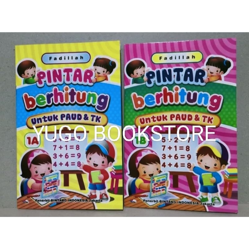 Jual PAKET 2 BUKU PINTAR BERHITUNG BERHITUNG 1 A DAN 1 B UNTUK PAUD DAN ...